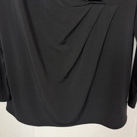 Lane Bryant Cato Bundle 2 Tops Size 18/20 Office Neutral Capsule Artsy Parisian - Picture 4 of 16